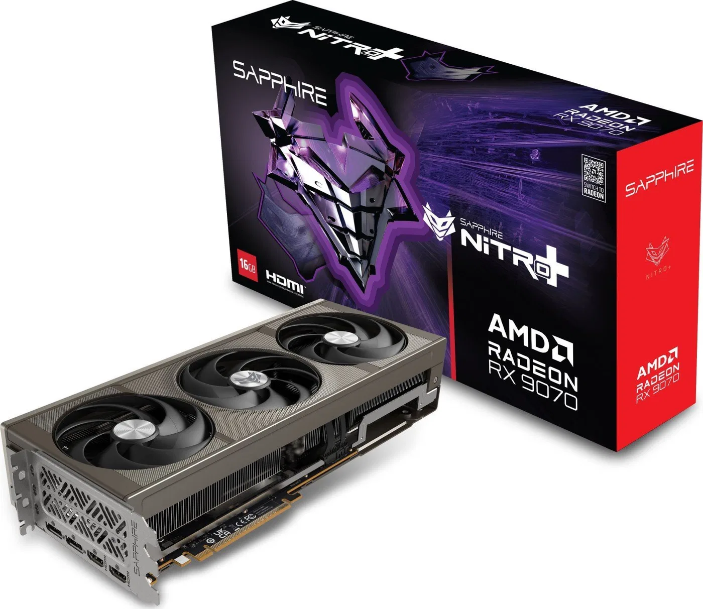 Karta graficzna Sapphire Nitro+ Radeon RX 9070 16GB GDDR6 (11349-01-20G)