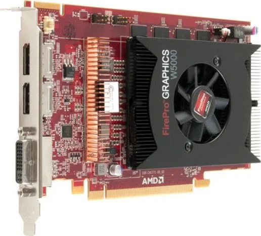 Karta graficzna AMD Karta Graficzna AMD FirePro W5000 2GB GDDR5 DVI DisplayPort uniwersalny