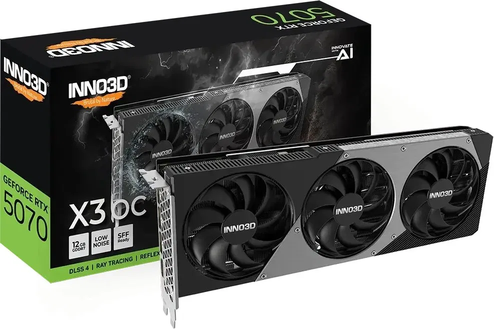INNO3D GeForce RTX 5070 X3 OC 12GB GDDR7 3xDP 1xHDMI