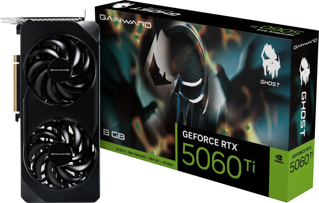 Gainward RTX5060Ti     Ghost            8GB GDDR7  HDMI 3xDP