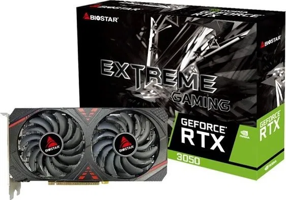 Karta graficzna BIOSTAR GeForce RTX 3050 6GB
