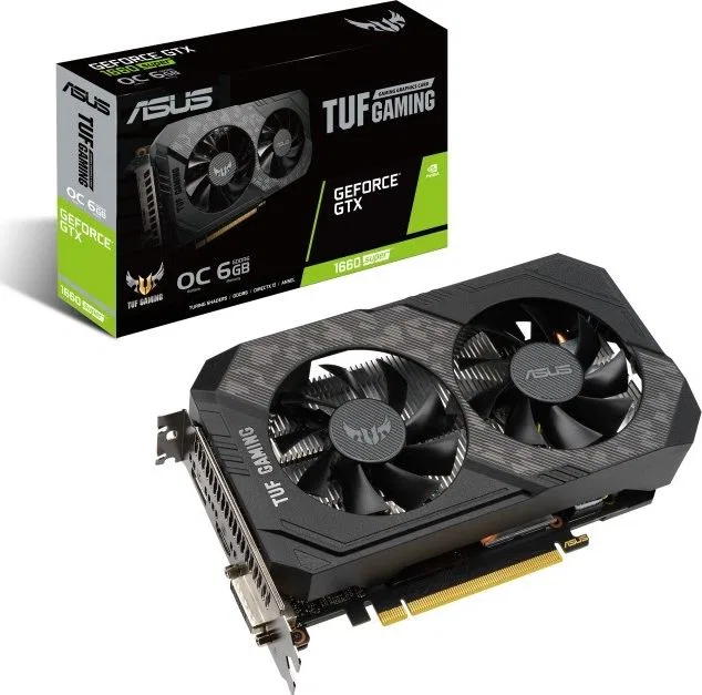 Karta graficzna Asus TUF GeForce GTX 1660 SUPER Gaming OC 6GB GDDR6 (90YV0DT2-M0NA00)
