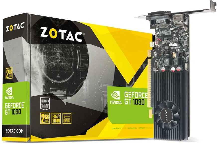 Karta graficzna Zotac GeForce GT 1030 LP 2GB GDDR5 (ZT-P10300A-10L)