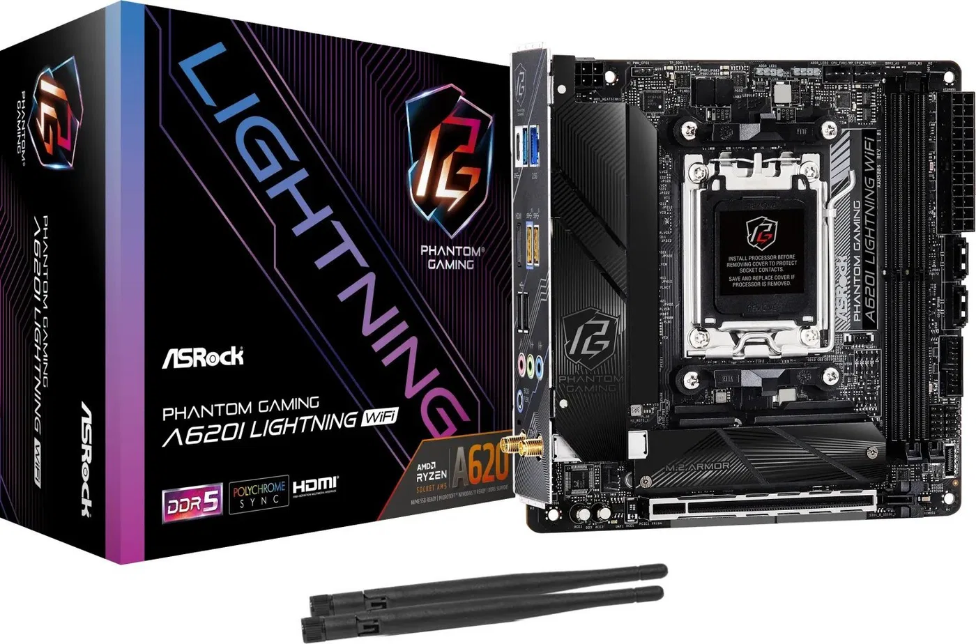 Płyta główna ASRock A620I LIGHTNING WIFI