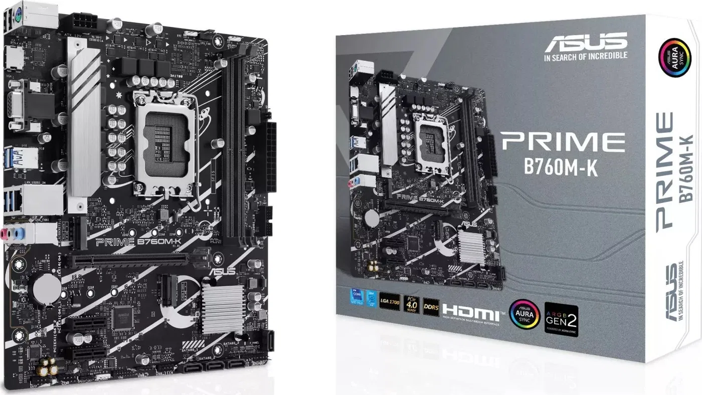 Płyta główna Asus PRIME B760M-K D4