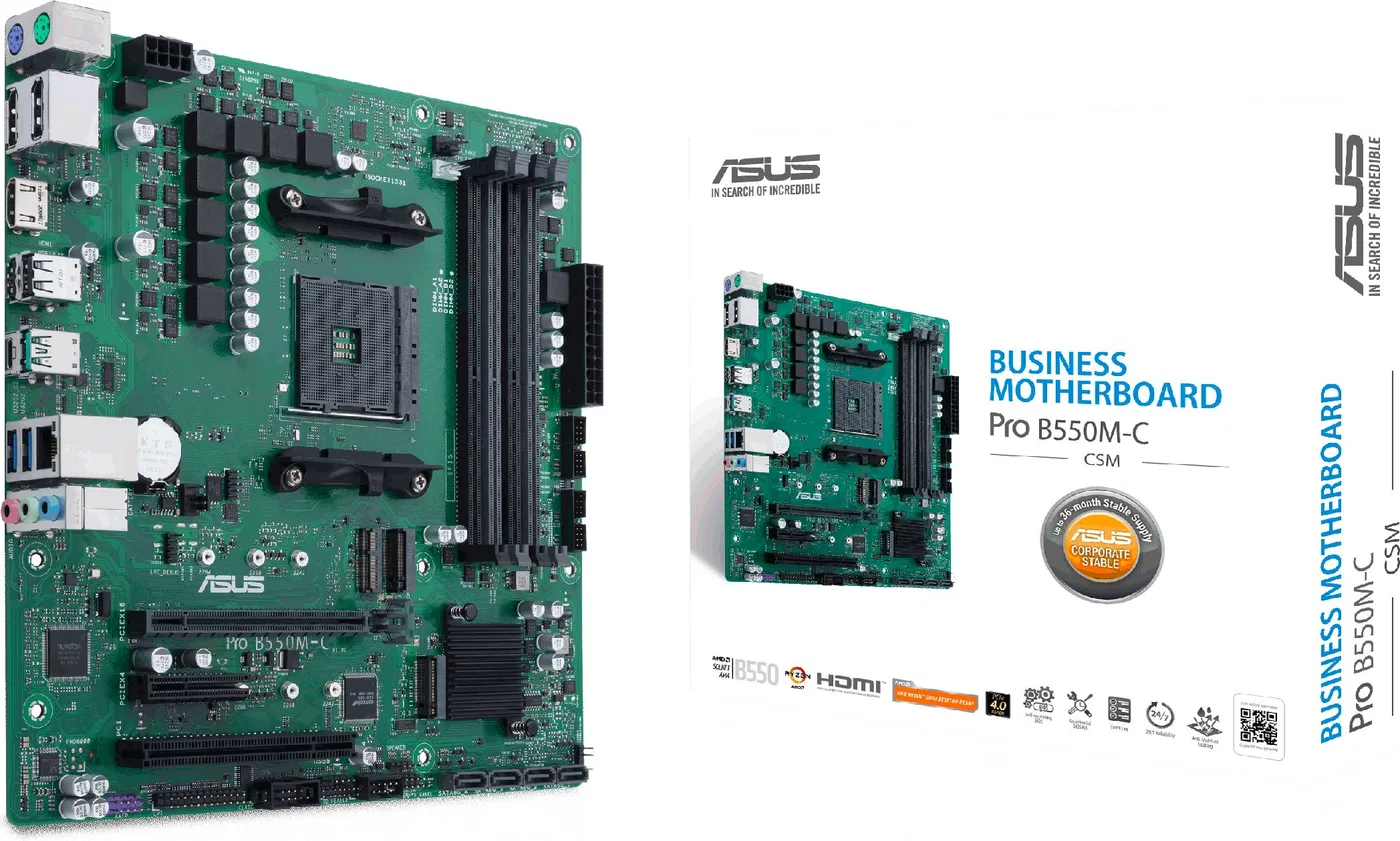 Płyta główna Asus PRO B550M-C/CSM