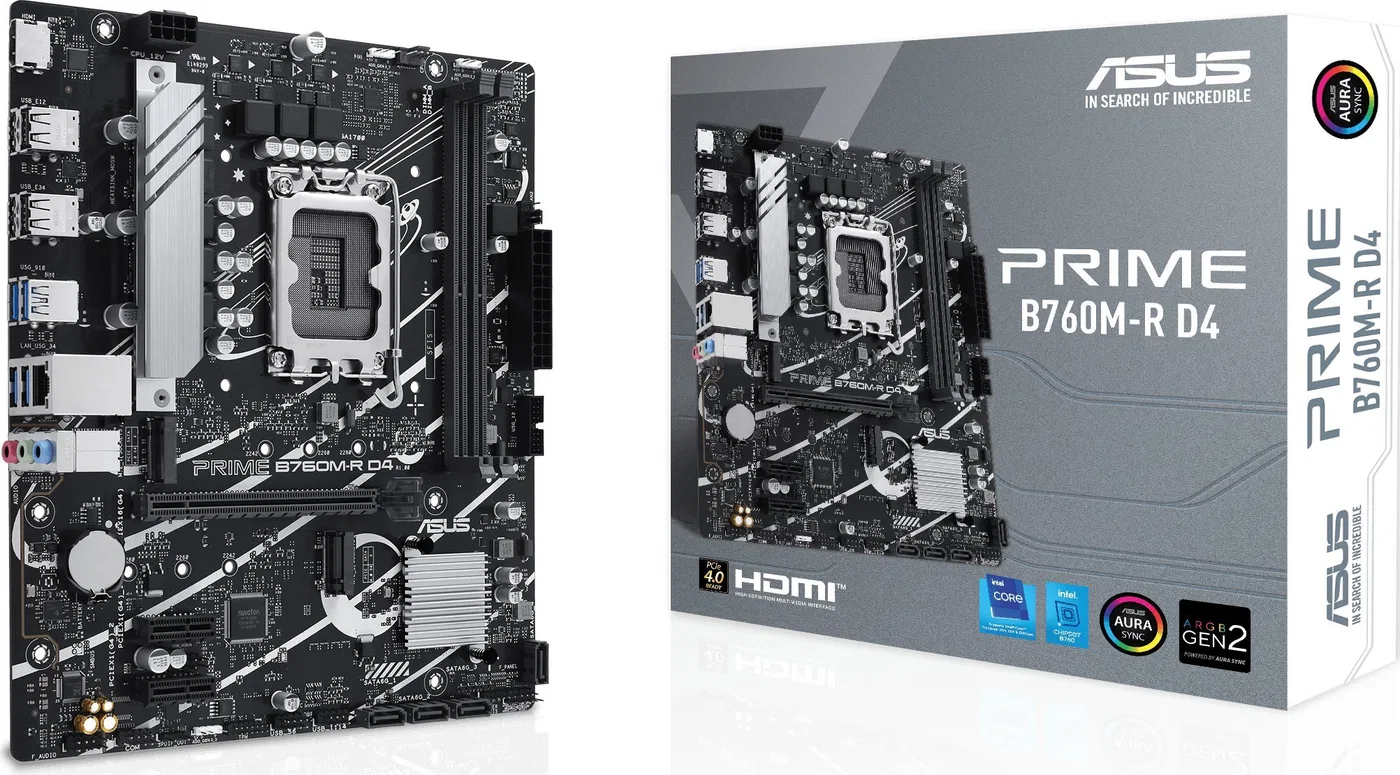 Płyta główna Asus PRIME B760M-R D4