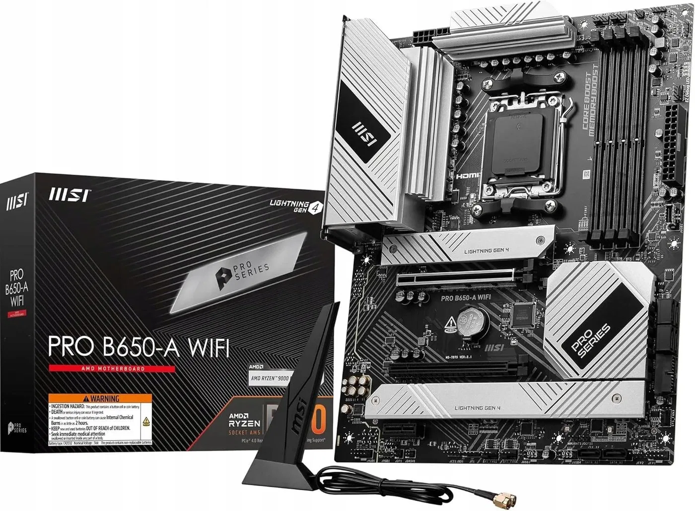 MSI PRO B650-A WIFI DDR5 AM5 ATX 7D75-013R retail