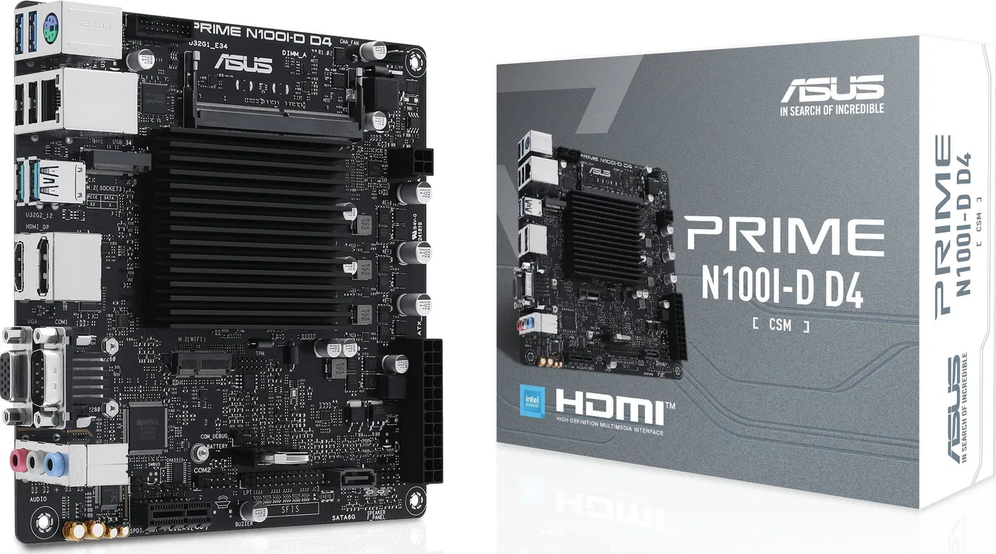 Płyta główna Asus PRIME N100I-D D4-CSM