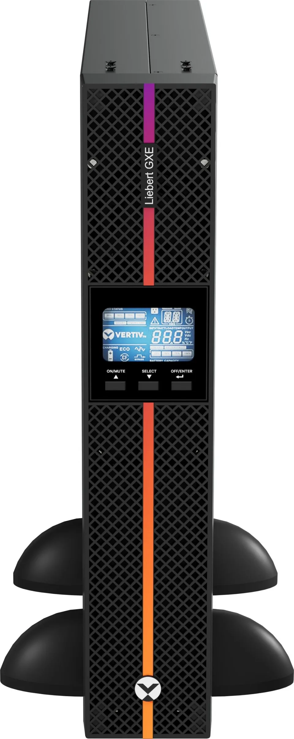 UPS Vertiv Zasilacz awaryjny UPS GXE3-1000IRT2UXL 1000VA/900W rack/tower z szynami  C14 wejcie/C13 x 8 wyjcie