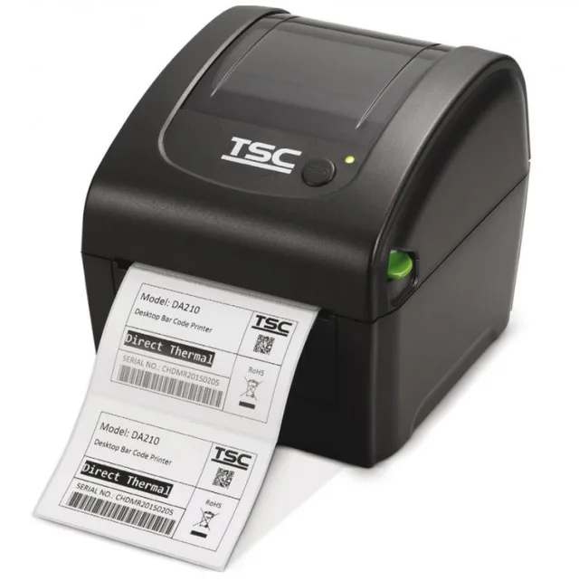 Drukarka etykiet TSC TSC DA210, Direct thermal, 203 x 203 DPI, 152.4 mm/sec, Wired, Black