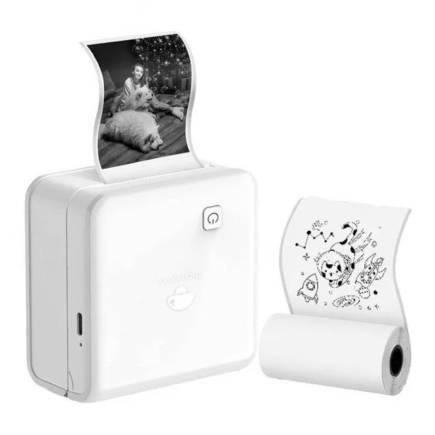 Phomemo Przenośna Drukarka Etykiet M02 Pro (White) (73107)