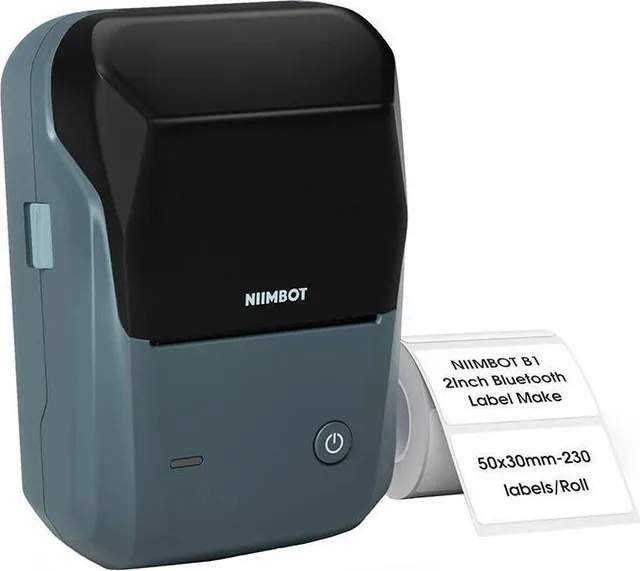 Drukarka etykiet Niimbot Niimbot B1 drukarka etykiet bezprzewodowa LakeBlue