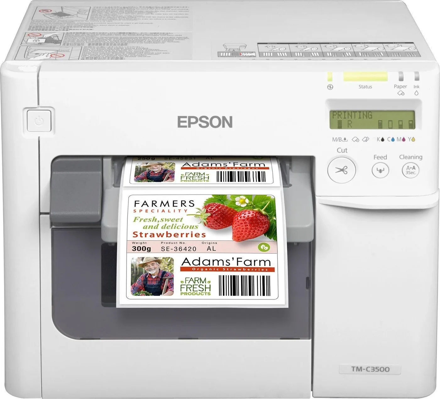 Drukarka etykiet Epson TM-C3500 (C31CD54012CD)
