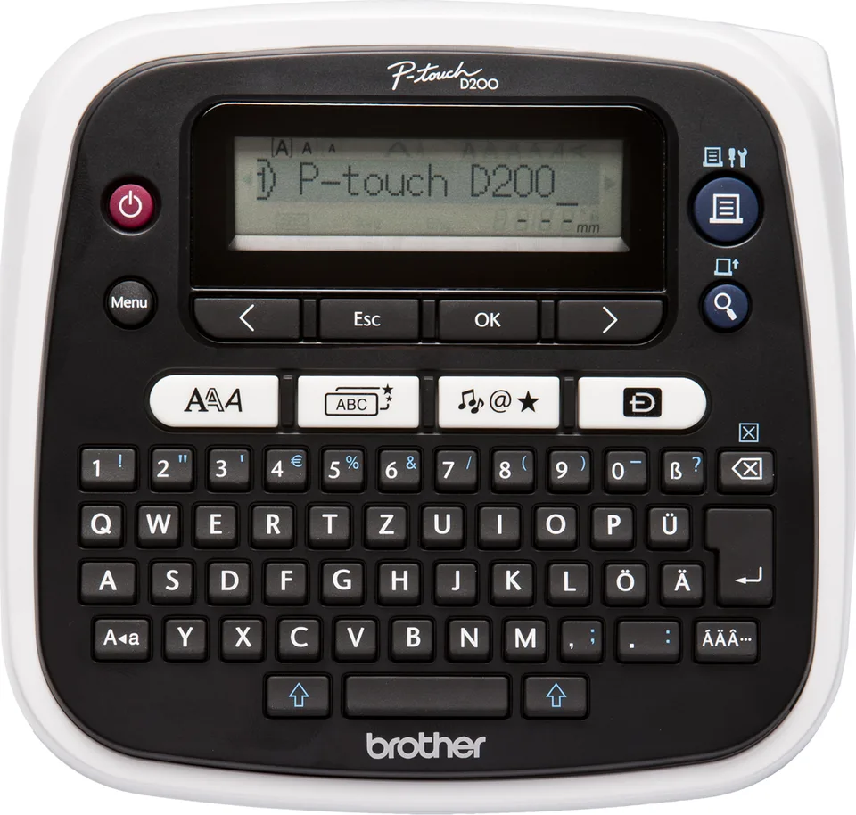Drukarka etykiet Brother PTD200BW (PTD200BWZG1)