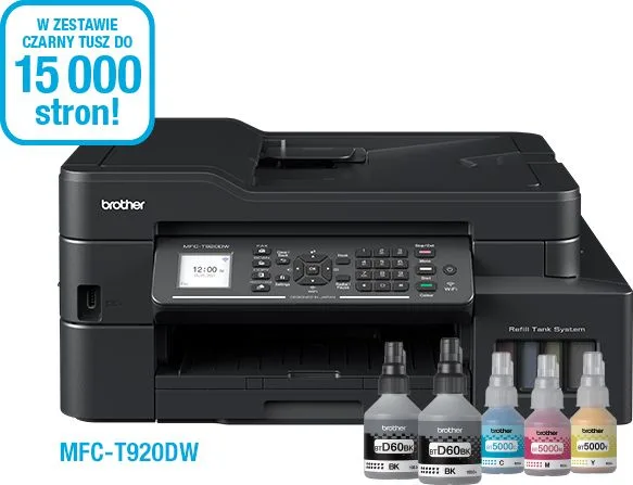 Urządzenie wielofunkcyjne Brother MFC-T920DW (MFCT920DWYJ1)