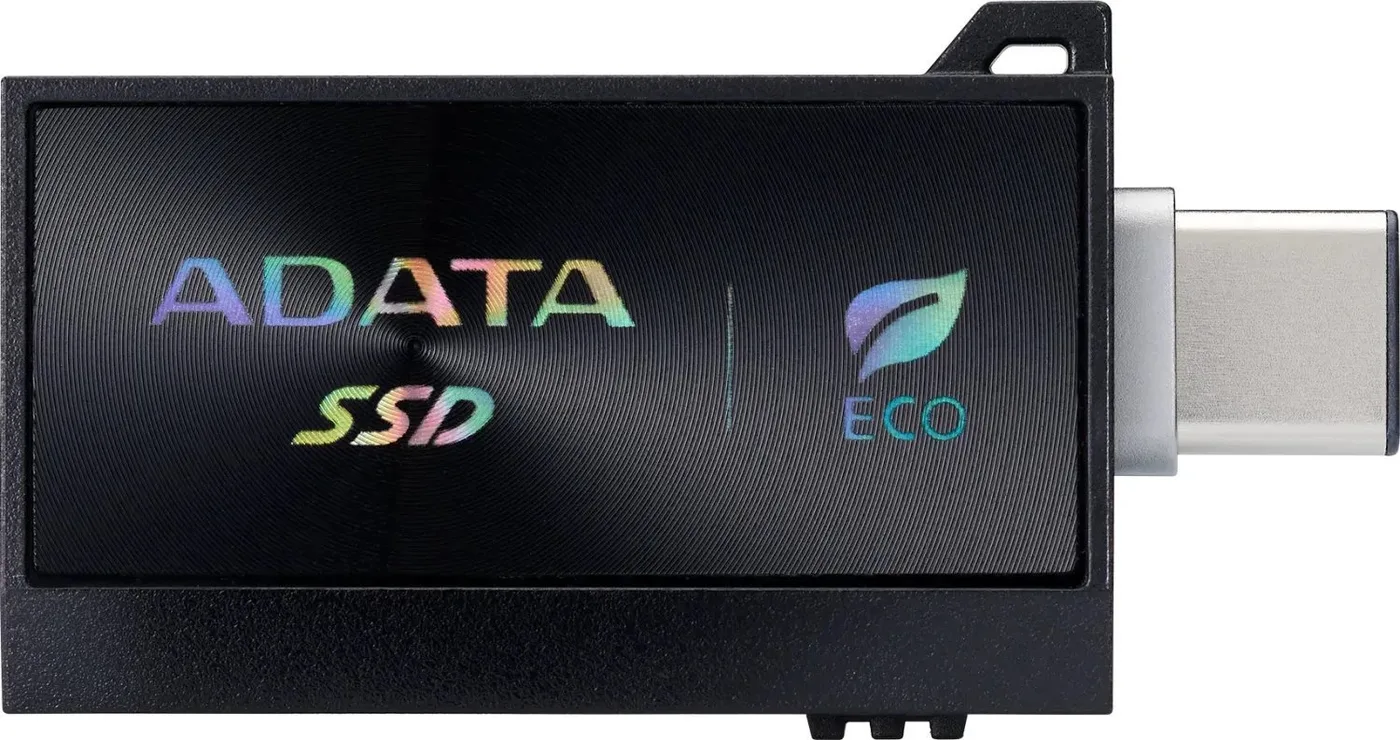Dysk zewnętrzny SSD ADATA SC730 Dual 512GB Czarny (SC730-512G-CACTI)