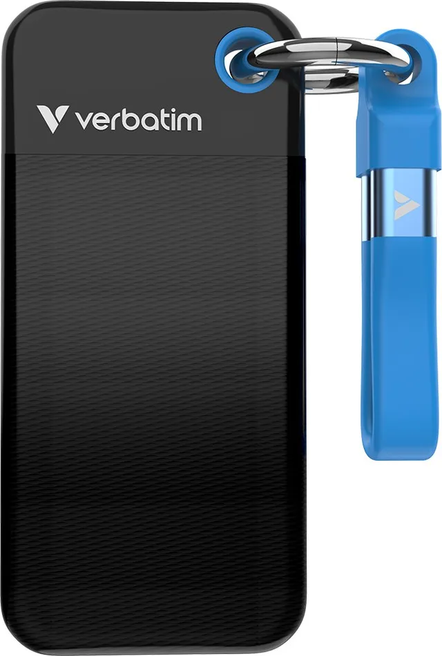 Verbatim Pocket SSD USB 3.2 2TB Black/Blue 32195