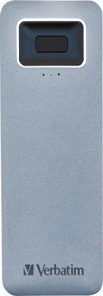 Dysk zewnętrzny SSD Verbatim Executive Fingerprint Secure 512GB Szary (53656)