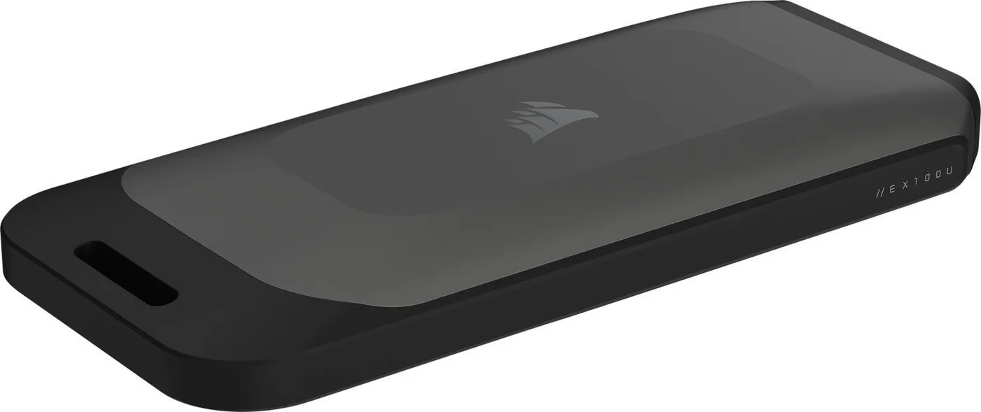 Dysk zewnętrzny SSD Corsair EX100U 1TB Czarno-szary (CSSD-EX100U1TB)