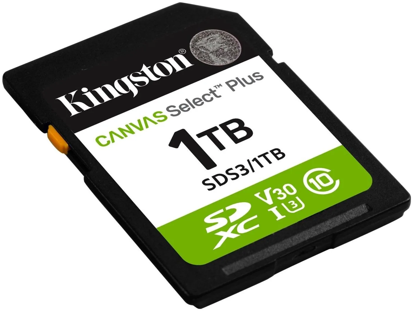 kingston Karta pamięci SD 1TB Canvas Select Plus Gen3 150MB/s