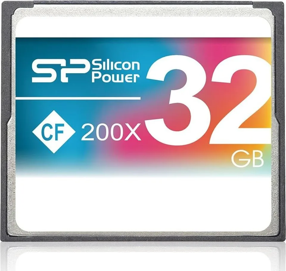 Karta Silicon Power 200x Compact Flash 32 GB (SP032GBCFC200V10)