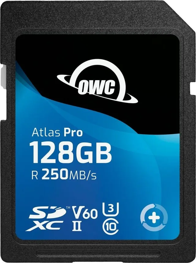 Karta OWC Atlas Pro SDXC 256 GB Class 10 UHS-II/U3 V60 (OWCSDV60P0256)