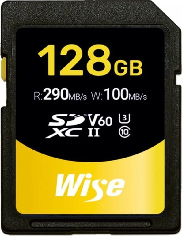 Karta Wise SDXC 128 GB Class 10 UHS-II/U3 (WI-SD-S128)