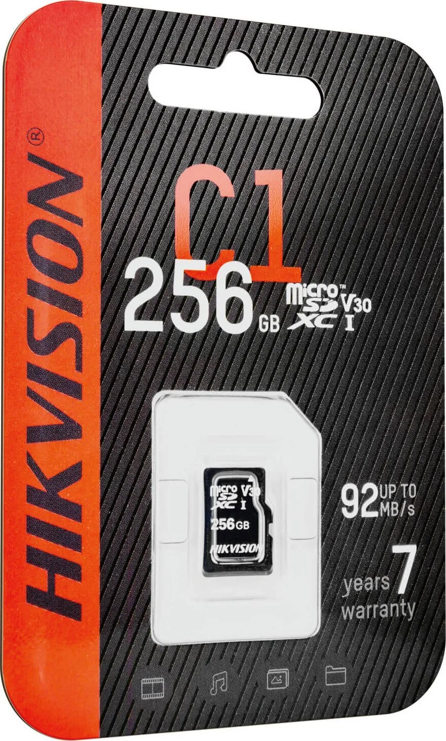 Karta Hikvision Karta pamięci microSD Hikvision HS-TF-C1 256GB