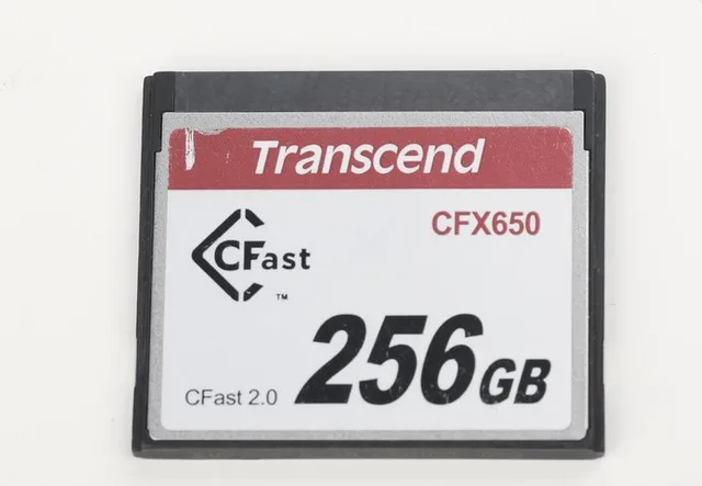 Karta Transcend CFX650 CFast 256 GB  (TS256GCFX650)