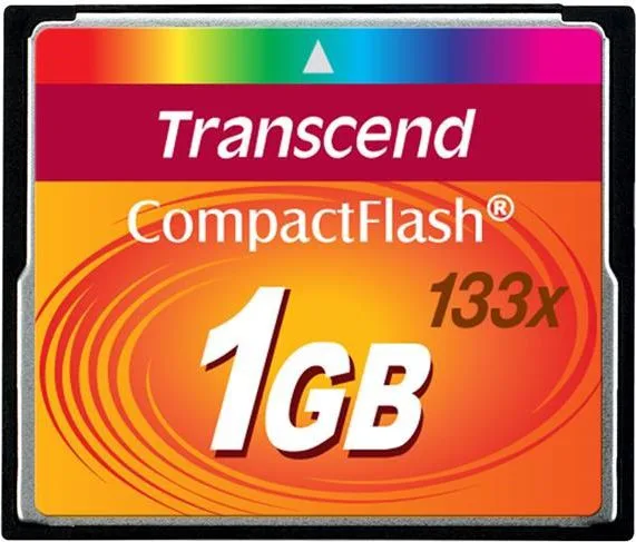 Karta Transcend 133x Compact Flash 8 GB  (TS8GCF133)