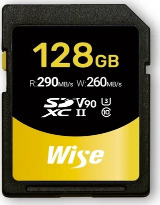Karta Wise SD-N SDXC 128 GB UHS-II/U3 V90 (WI-SD-N128)