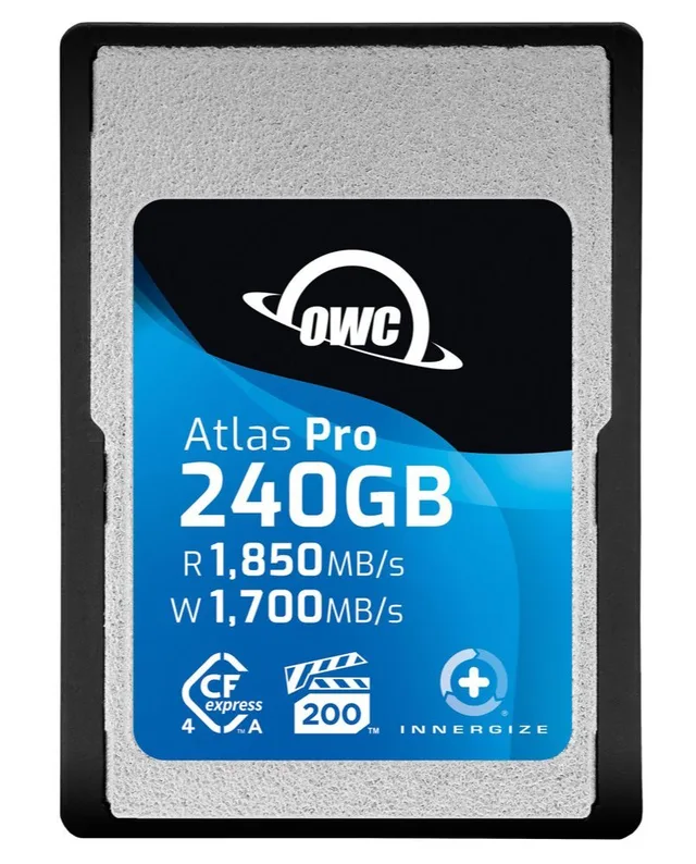 240GB Atlas Pro CFexpress Type A Cards - VPG 200, CFX A to B Adapter Included